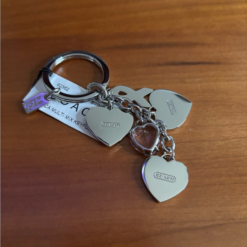 Coach Multi Mix Key Fob Charm - Picture 3 of 5